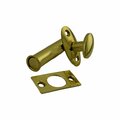 Ives Commercial Solid Brass Mortise Bolt Bright Brass Finish S48B3